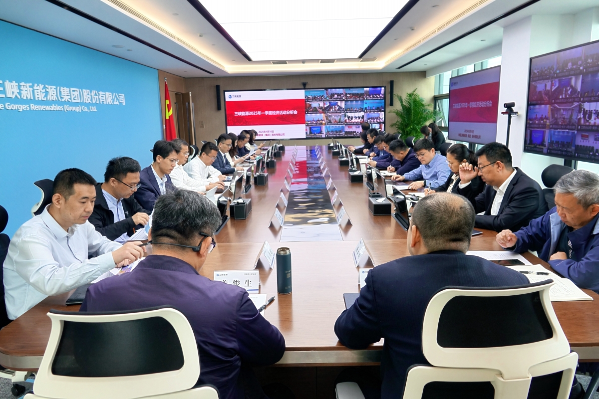 三峽能源召開2025年一季度經(jīng)濟(jì)活動(dòng)分析會(huì)